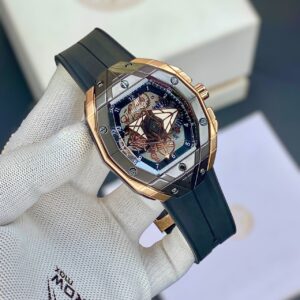 Hublot spider sliver black